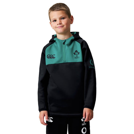 Canterbury IRFU Ireland Rugby Kids 2026 Half-Zip Training Hoodie