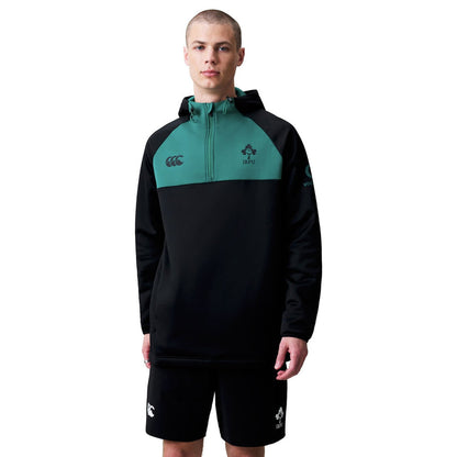 Canterbury IRFU Ireland Rugby Mens 2026 Half-Zip Training Hoodie