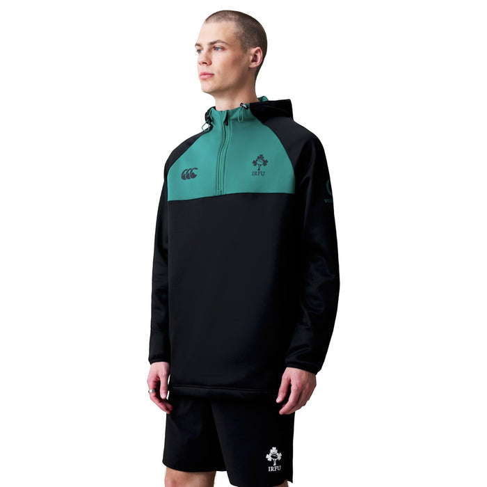 Canterbury IRFU Ireland Rugby Mens 2026 Half-Zip Training Hoodie