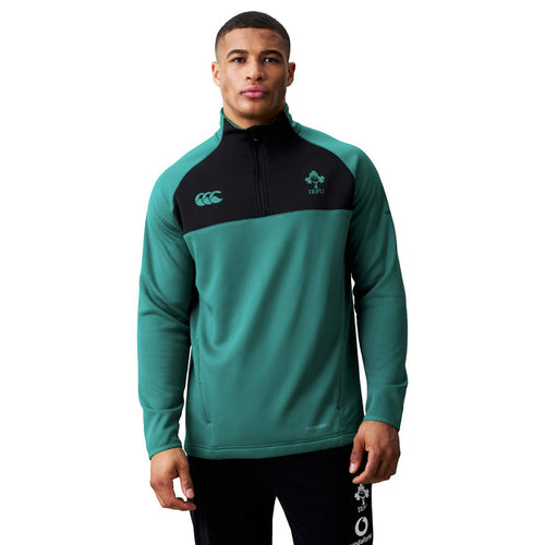 Canterbury IRFU Ireland Rugby Mens 2026 Half-Zip Training Top