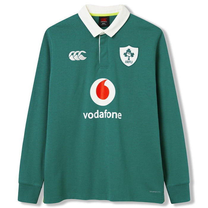 Canterbury IRFU Ireland Rugby Mens 2026 Home Long-Sleeve Classic Jersey