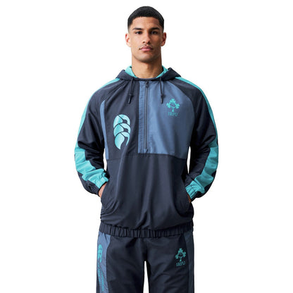 Canterbury IRFU Ireland Rugby Mens 2026 Legends Half-Zip Jacket