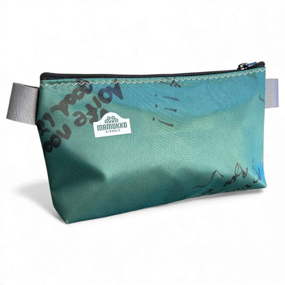 Canterbury IRFU Ireland Rugby Upcycled Giant Jersey Make-Up Bag
