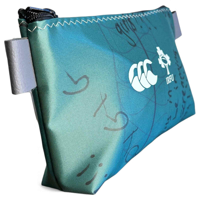 Canterbury IRFU Ireland Rugby Upcycled Giant Jersey Make-Up Bag