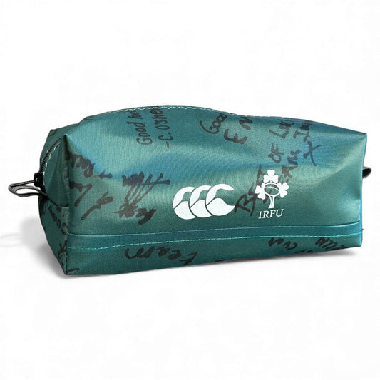 Canterbury IRFU Ireland Rugby Upcycled Giant Jersey Wash Bag