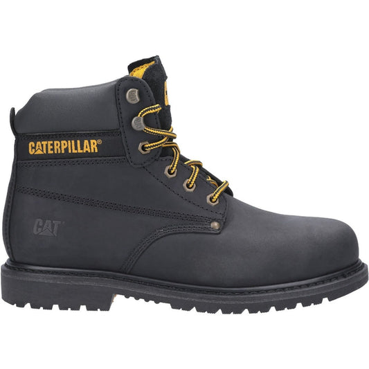 Caterpillar Mens Powerplant GYW Safety Boot Black