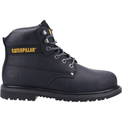 Caterpillar Mens Powerplant S3 GYW Safety Boot Black
