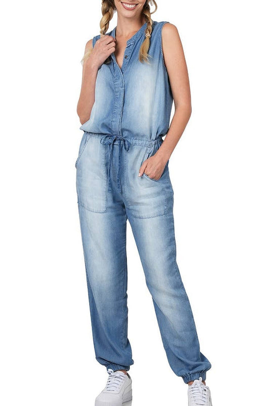 Charmbray Sleeveless Jumpsuit - [variant_option1]