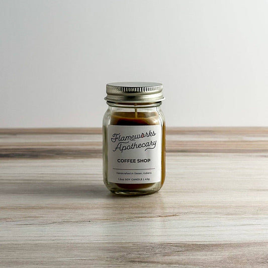 Coffee Shop 1.5 oz Mini Mason Jar Candle - [variant_option1]
