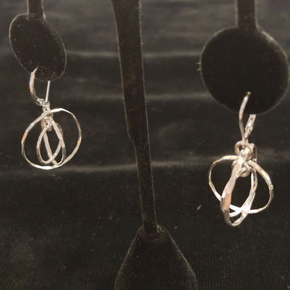 Sterling silver earrings by Lee Cohn