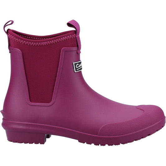 Cotswold Womens Grosvenor Wellingtons Berry