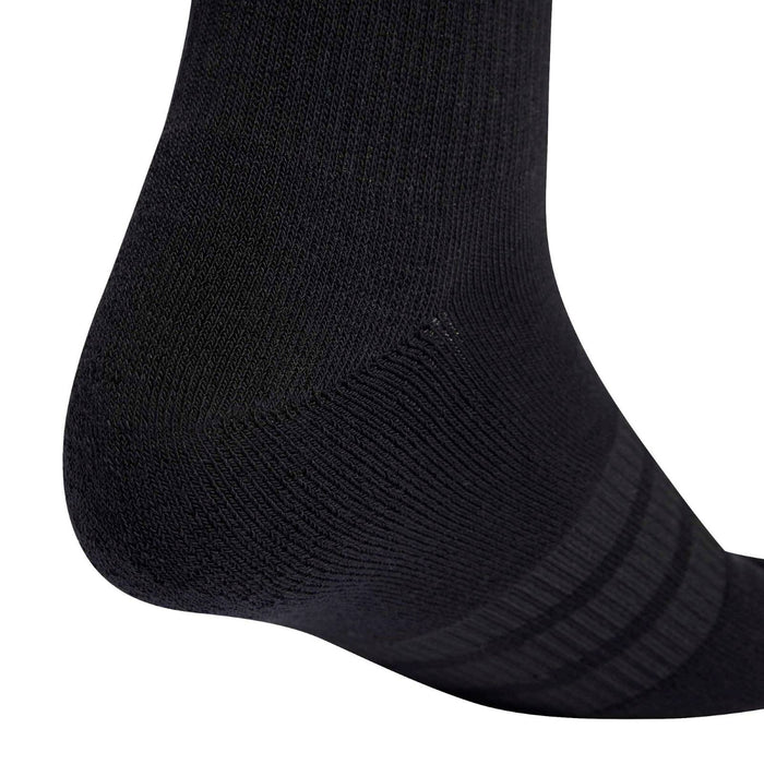 adidas Cushion Crew Sock 3 Pack Black