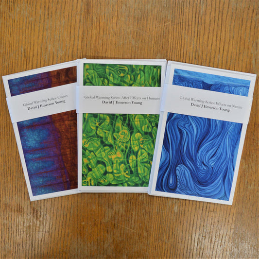 Global Warming Series Notecards by David J Emerson Young