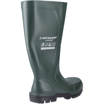 Dunlop Unisex JobGUARD Wellington Heritage Green