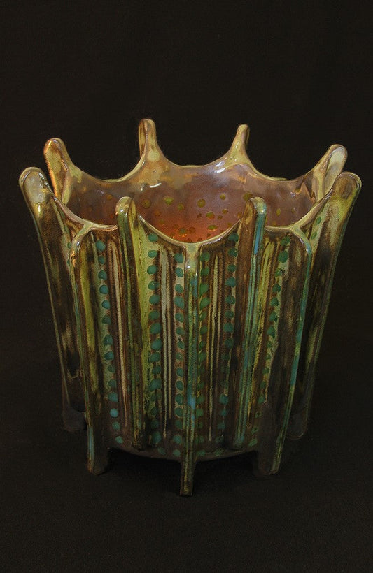 Elevated Crown Vessel by Keith J. Hampton