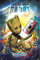 Groot Guardians of Galaxy Poster 24X36