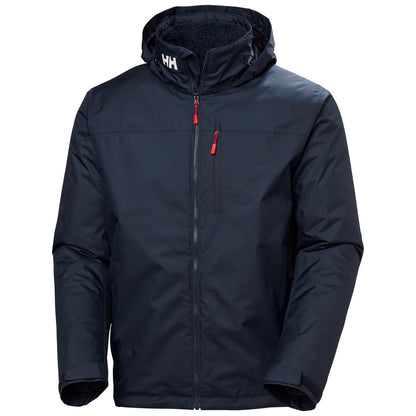 Helly Hansen Sport Mens Crew Hooded Midlayer Sailing Jacket 2.0 Navy