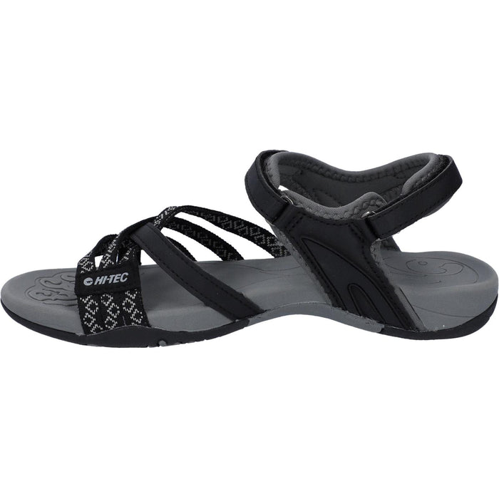 Hi-Tec Womens Savanna II Sandal Black/Charcoal