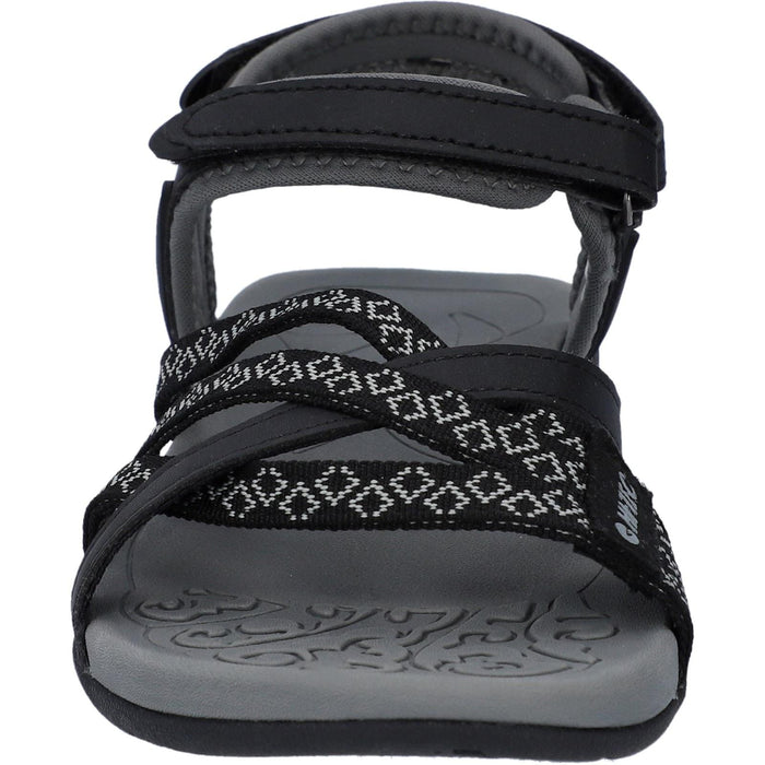 Hi-Tec Womens Savanna II Sandal Black/Charcoal