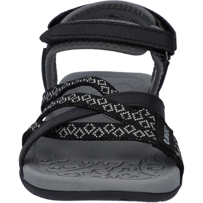 Hi-Tec Womens Savanna II Sandal Black/Charcoal