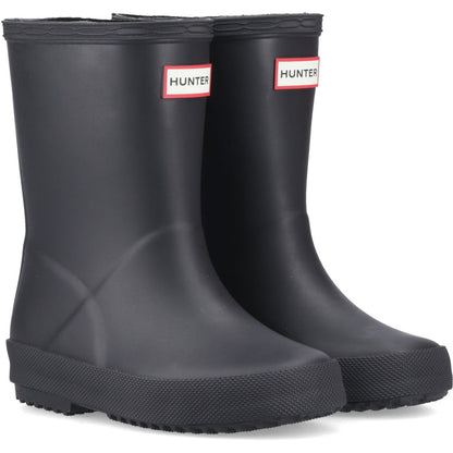 Hunter Infant Kids Kids First (Matte) Wellington Black