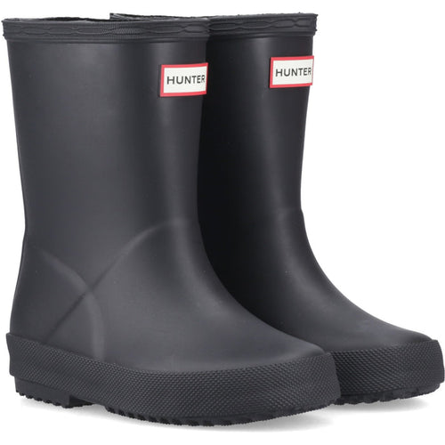Hunter Infant Kids Kids First (Matte) Wellington Black