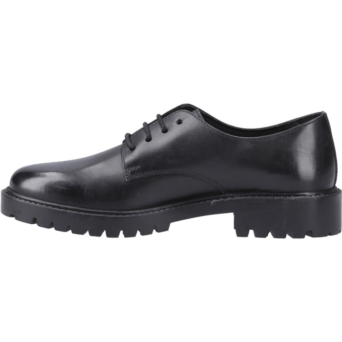 Hush Puppies Girls Aubrey Lace Up Snr Black