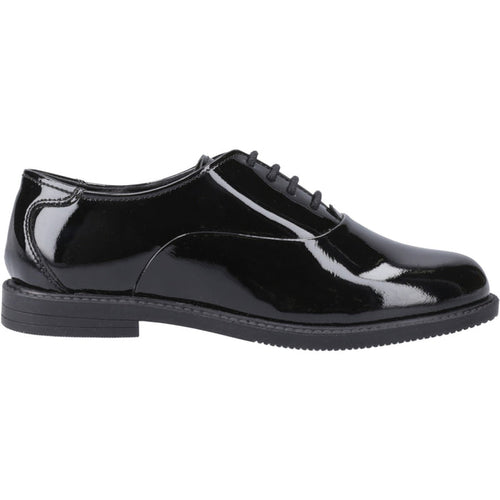 Hush Puppies Girls Nellie Patent Shoe Black