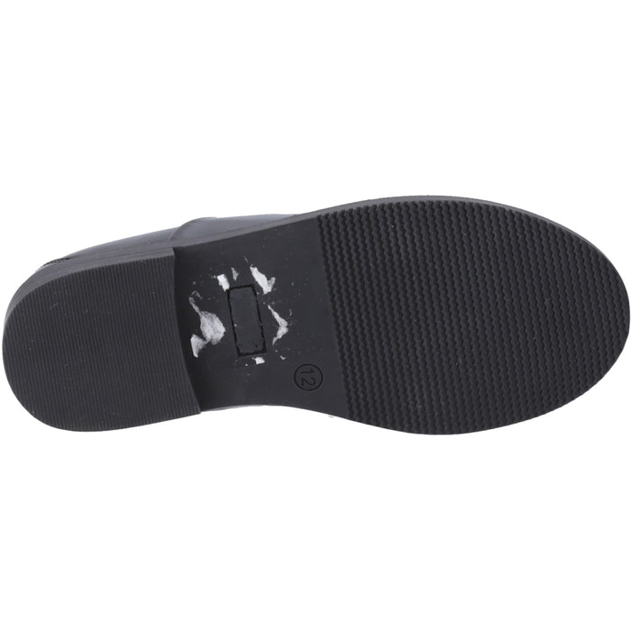 Hush Puppies Girls Nellie Patent Shoe Black