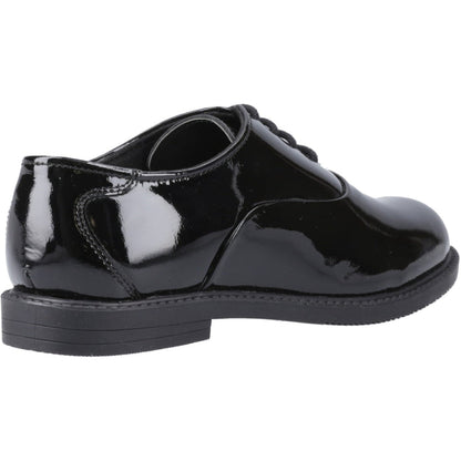 Hush Puppies Girls Nellie Patent Shoe Black