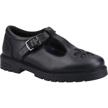 Hush Puppies Junior Girls Fiona JNR Shoe Black