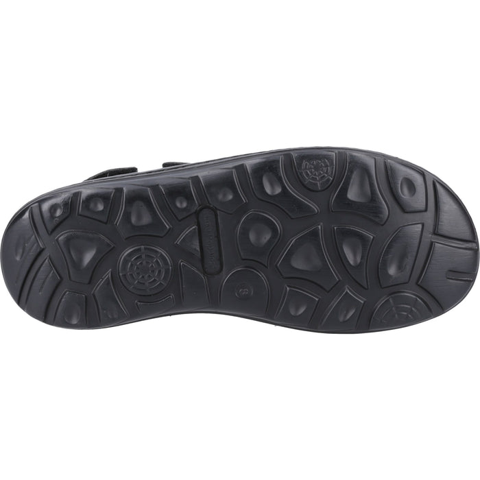 Hush Puppies Mens Alistair Sandal Black