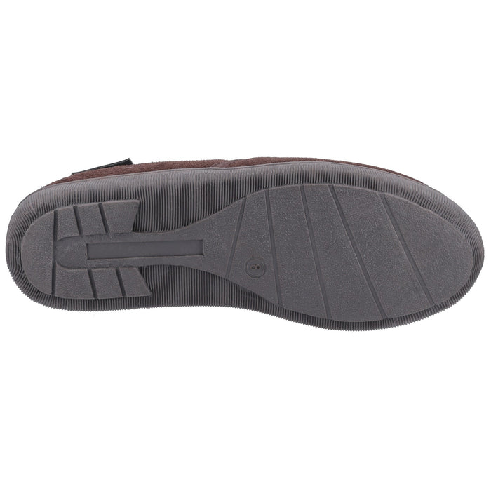 Hush Puppies Mens Arnold Slipper Brown