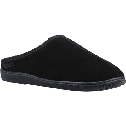 Hush Puppies Mens Ashton Slipper Black