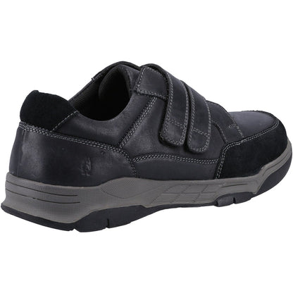 Hush Puppies Mens Fabian Double Strap Black