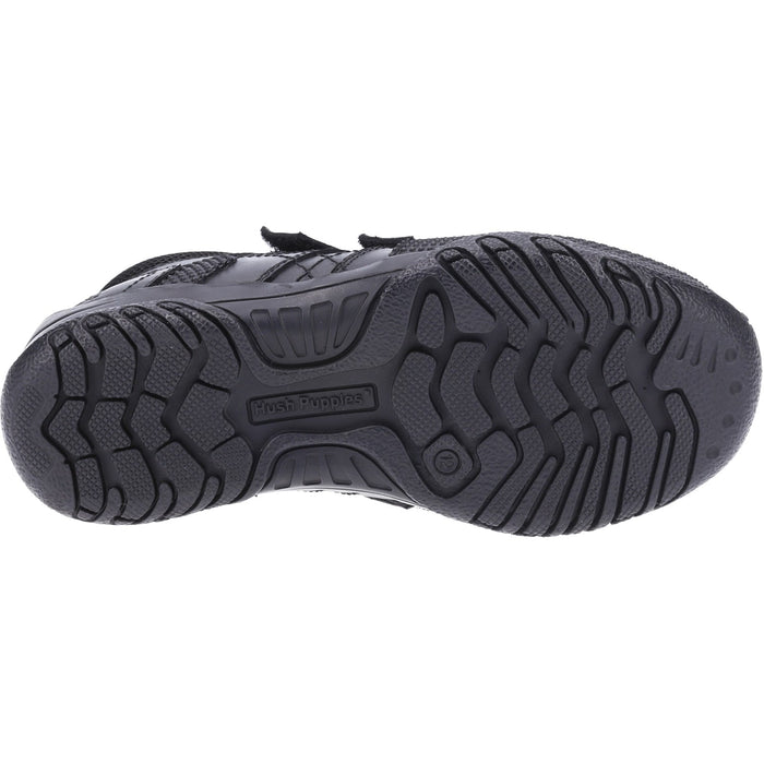 Hush Puppies Mens Jezza Senior School Boot Black
