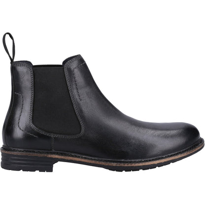 Hush Puppies Mens Justin Chelsea Boot Black