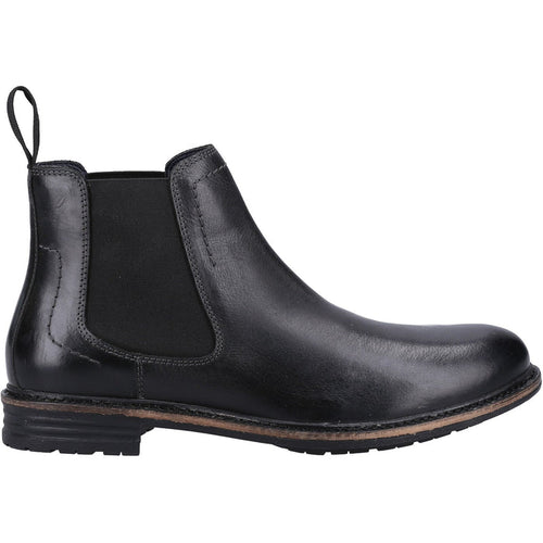 Hush Puppies Mens Justin Chelsea Boot Black
