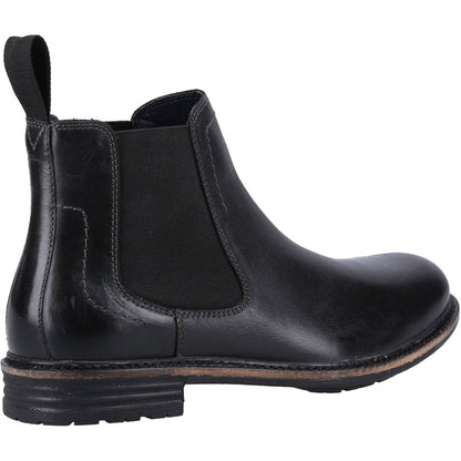 Hush Puppies Mens Justin Chelsea Boot Black