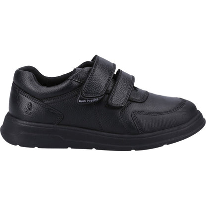 Hush Puppies Mens Ryan SNR Shoe Black
