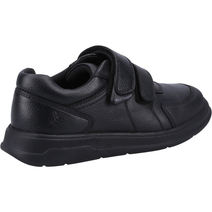 Hush Puppies Mens Ryan SNR Shoe Black