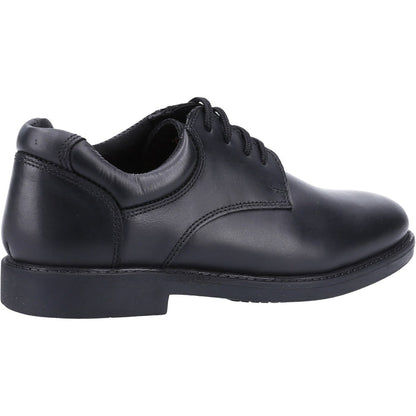Hush Puppies Mens Tim Senior School Shoe Black