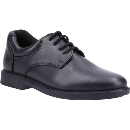 Hush Puppies Mens Tim Senior School Shoe Black