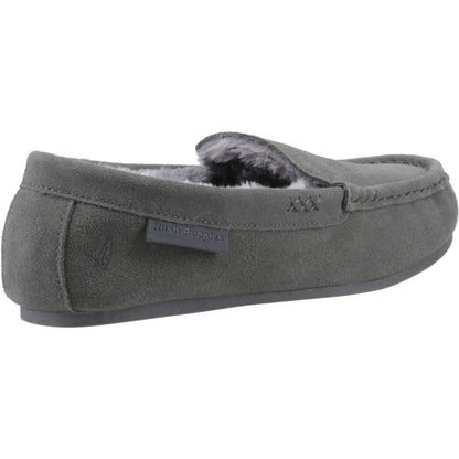 Hush Puppies Womens Annie Mocassin Slipper Grey