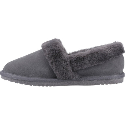 Hush Puppies Womens Ariel Slipper Grey