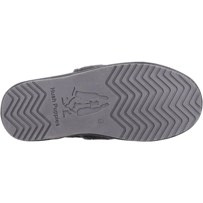 Hush Puppies Womens Ariel Slipper Grey