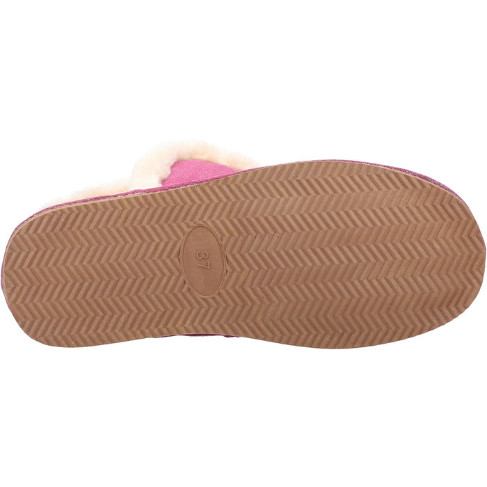 Hush Puppies Womens Ashleigh Slipper Bootie Rose