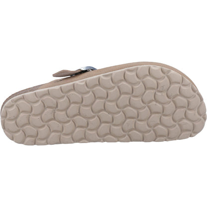 Hush Puppies Womens Bailey Closed Toe Mule Taupe