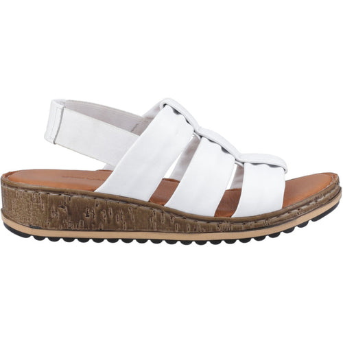 Hush Puppies Womens Eden Gladiator Sandal White