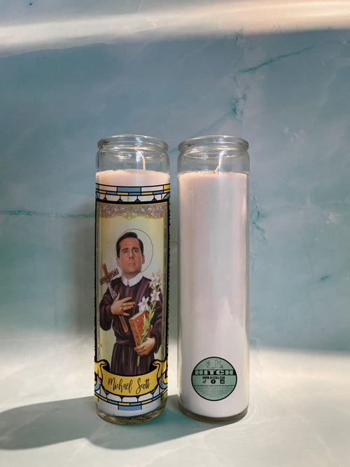 Michael Scott Original Prayer Candle